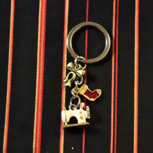 Porte-clefs Noël scintillant